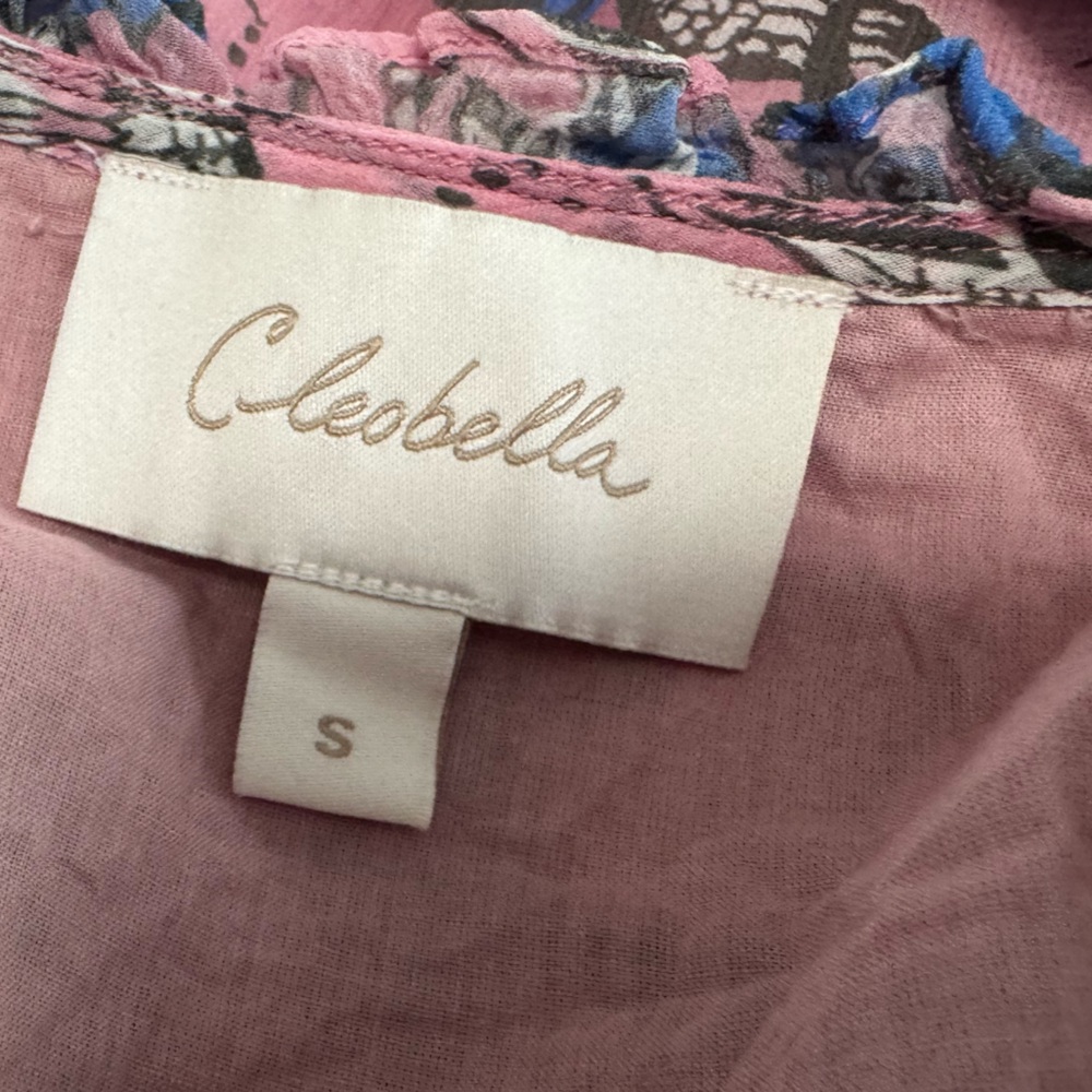 Cleobella Lotus Print Bella Mini Dress Size S - Picture 11 of 14